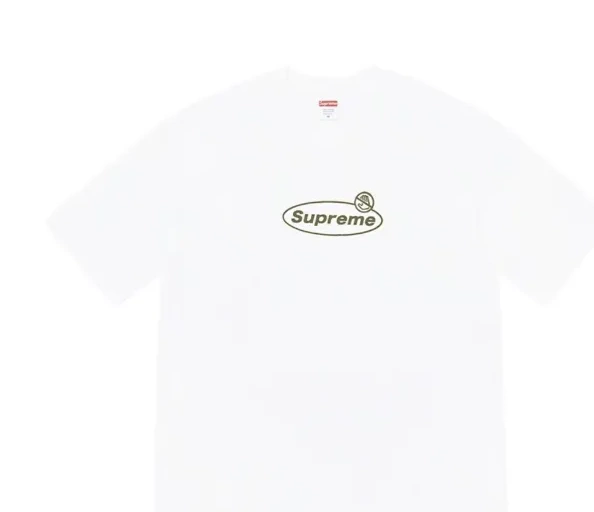 sleeved M L S Warning Tee White Warning Logo and 22FW Banner Short Black T-shirt XL 0630